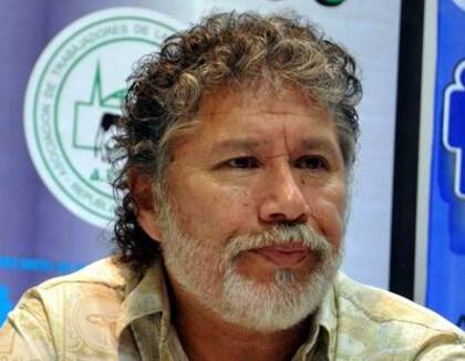 El secretario general de Atilra, Héctor Ponce